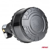 Girofar LED 12/24v prindere tija Fumuriu Dark 04107