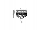 GIROFAR LED PRINDERE FIXA TT.1405 DARK - TT.1405 DARK