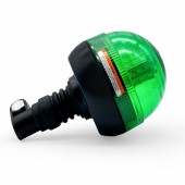 Girofar LED prindere tija verde MAR728