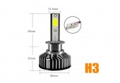 Kit bec LED H3-10000lm -72W KRU027