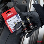 Kit becuri cu LED F25 PRO BLACK H8/H9/H11/H16 68W 12/24V CANBUS