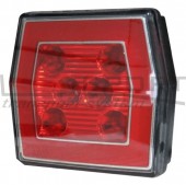 Lampa ceata spate, rosie cu LED, cu functie de pozitie FT-123 Fristom