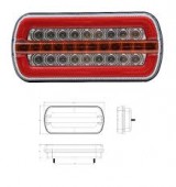 Lampa cu semnalizare dinamica 4 functii 12V-24V 202301-D