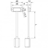 Lampa de gabarit FT-090B Alb Fristom