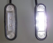 Lampa de contur a gabaritului pentru vehicule FT-015 Alb Bull-Bar