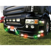 Lampa de gabarit bullbar incastrabila 3 led 97017 alb