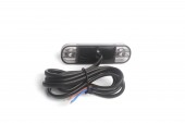 Lampa de gabarit cu 3 LED Dark-alb E-mark