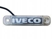 Lampa de gabarit cu LOGO IVECO alb 12v-24v 	