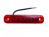 Lampa de gabarit cu LOGO Renault Rosie 12v-24v