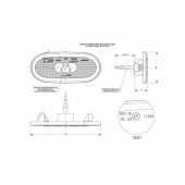 Lampa de gabarit laterala LED mufa sprinter-crafter