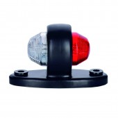 Lampa de gabarit mini rosu/alb LD465