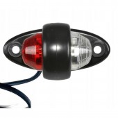 Lampa de gabarit mini rosu/alb LD465