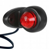 Lampa de gabarit mini rosu/alb LD465