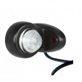 Lampa de gabarit mini rosu/alb LD465