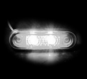 Lampa de gabarit pentru vehicule Alb bull-bar JY0034