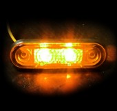 Lampa de gabarit pentru vehicule Galbena bull-bar JY0034
