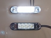 Lampa de gabarit SLIM pentru vehicule ALB LD2327
