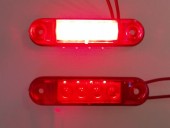 Lampa de gabarit SLIM pentru vehicule ROSU LD2329