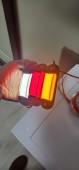 Lampa de gabatit neon FR0320 rosie
