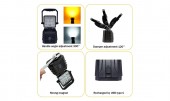 LAMPA DE LUCRU CU ACUMULATOR IP66, USB TYP C SUMBEX SM200