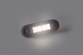 Lampa de pozitie 4 led ALB/GALBEN (dual color)