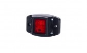 Lampa gabarit 58x47, LED, 12-24V, rosie, LD438 Horpol