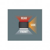 Lampa gabarit cu brat LED 3 functii 18cm -dreapta 96997