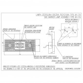 Lampa gabarit galbena12-24V, W17D 101Z Was