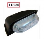 Lampa gabarit LD230 3 led alb cabina
