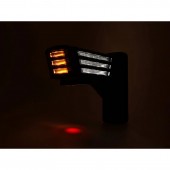 Lampa gabarit LED, brat scurt, stanga/dreapta, 12.1cm, SPOT, 12-24V, IP6K9K