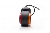 Lampa gabarit rosu/galben W21.7W/501R-SAE Dreapta