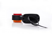 Lampa gabarit rosu/galben W21.7W/501R-SAE Dreapta