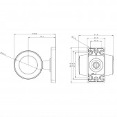 Lampa gabarit scurta oldschool FT-147AB/C LED