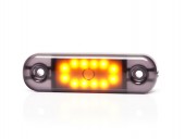 Lampa gabarit Slim cu 12 LED -Galben (dark) W275.2 BLACK 2339