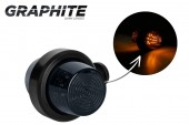 Lampa gabarit universala led LKD2590 GRAPHITE (galben-galben)