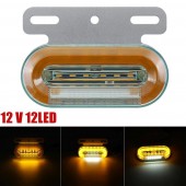LAMPA LATERALA CU SUPORT 12V PORTOCALIE