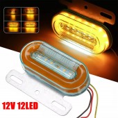 LAMPA LATERALA CU SUPORT 12V PORTOCALIE