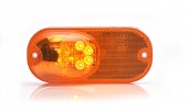 Lampa laterala LED galbena cu semnalizare W161