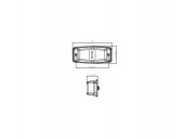 Lampa LED DOUBLE BURN FUMURIE TT.12529 STROBO