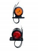 Lampa LED gabarit EgKal DLM3 mini rosu-galben