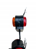 Lampa LED gabarit EgKal DLM3 mini rosu-galben