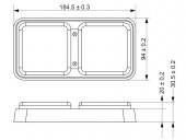 Lampa LED Old School 10-30V - 113390