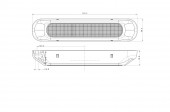 Lampa led pentru semnalizare FT-337 12V/24V