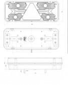 Lampa Neon si LED WAS Polonia W293 -2535 (40X15.3) 