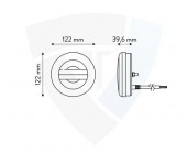Lampa rotunda NEON 3 functii  12V/24V FI12.2 tt.12619