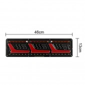Lampa stop cu led si NEON VIP66 (46X13)