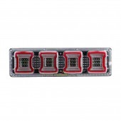 Lampa stop cu led si NEON VIP67 (46X12.5)