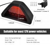 Lampa stop frana 12V cu functie de flash 