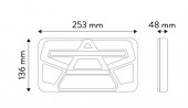 Lampa stop LED/NEON semnal dinamic TT.12601L/P