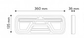 Lampa stop LED/NEON semnal dinamic TT.12602L/P